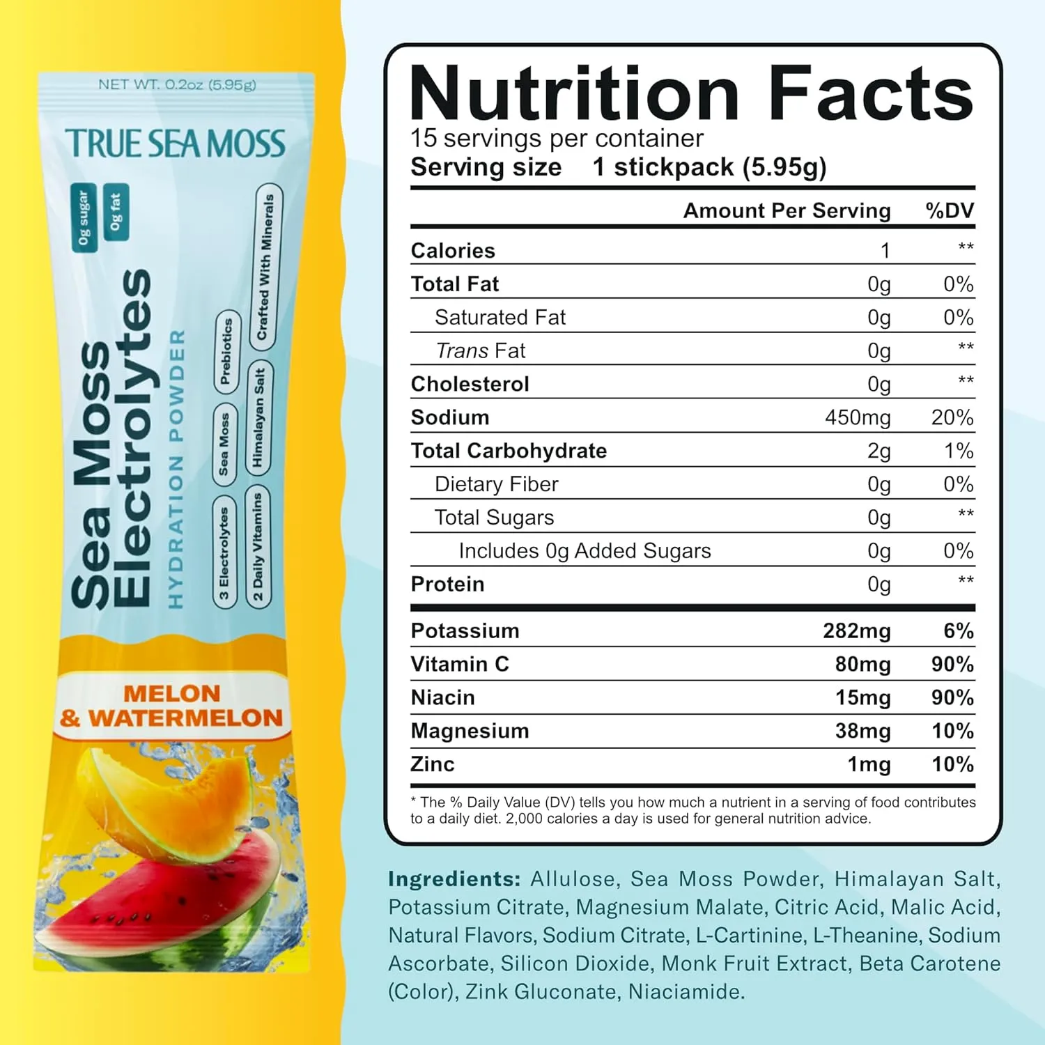 Electrolyte Melon-Watermelon  Pack 20 - Image 2