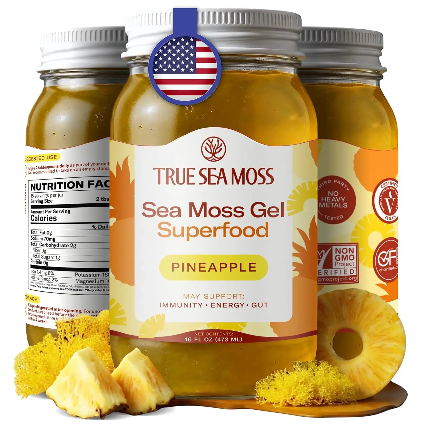 PINEAPPLE SEA MOSS GEL