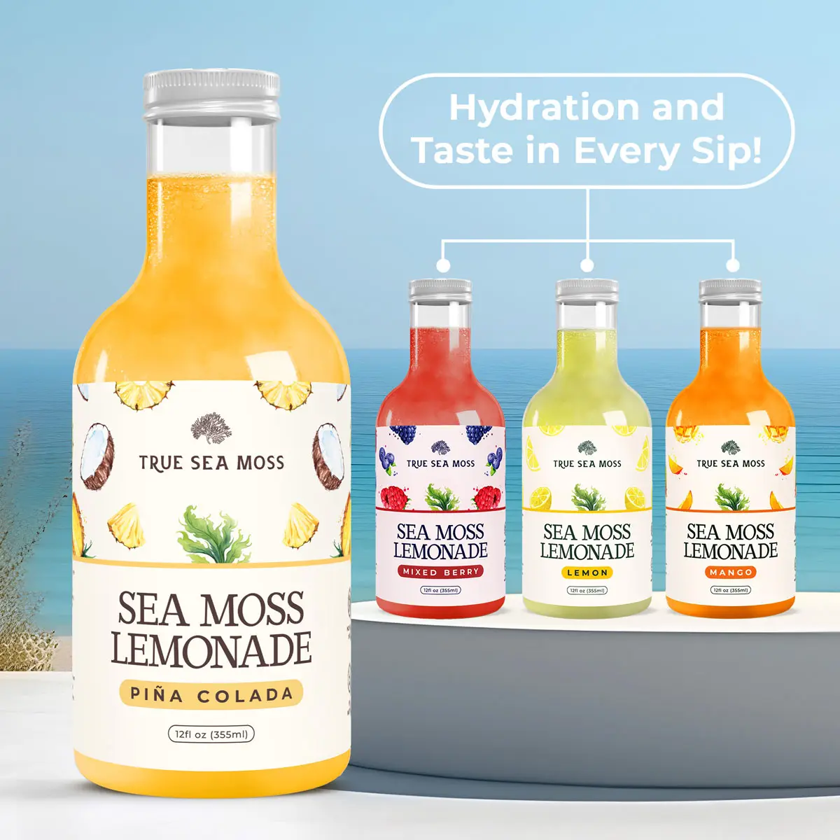 Sea Moss Lemonade with Piña colada – TrueSeaMoss - Image 6